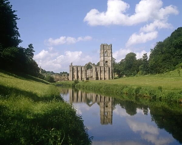 Fountains Abbey, Yorkshire, UK