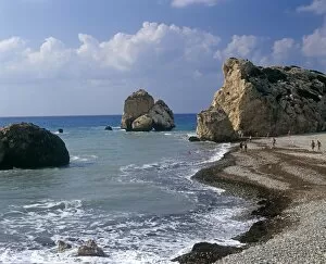 Holiday Scenes Gallery: Aphrodites Rock and Birthplace, near Pissouri, Cyprus