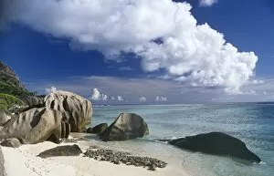 Beach scene, Seychelles