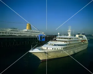 Side Collection: Two big ships