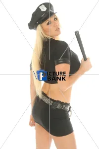Back Gallery: Danni Harwood girl in a sexy police uniform