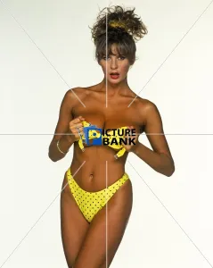Donna Ewin Collection: Donna Ewin pin-up indoors