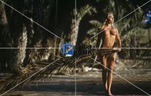 Tree Gallery: Girl topless outdoors