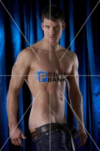 Man pin-up indoors
