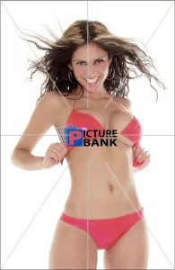 Cleavage Gallery: Nasrim - Girl pin-up indoors
