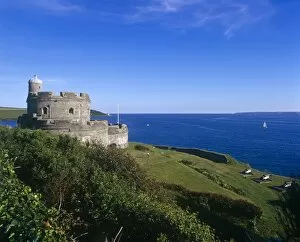 Green Gallery: St. Mawes Castle, Opposite Falmouth, Cornwall, UK