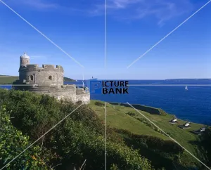 Britain Gallery: St. Mawes Castle, Opposite Falmouth, Cornwall, UK
