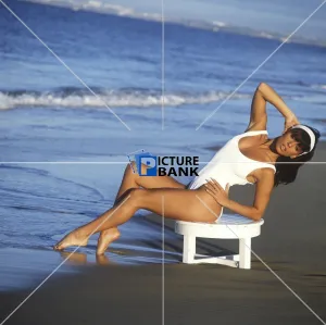 Beach Gallery: Tracey Elvik pin-up outdoors